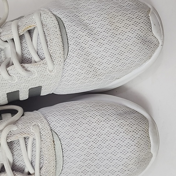 Adidas Women's White Classic Cloudfoam Lace Up Running Comfy Sneakers, sz 7.5 - Picture 5 of 13